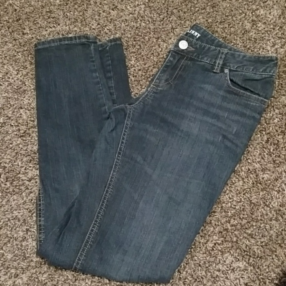 Mossimo Skinny Jeans Dark Wash Size 9 Regular